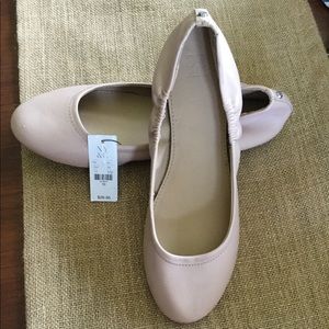 NYC leather ballerina Flats